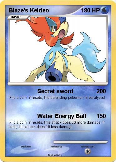 Pokemon Blaze's Keldeo