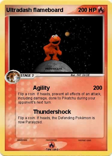 Pokemon Ultradash flameboard
