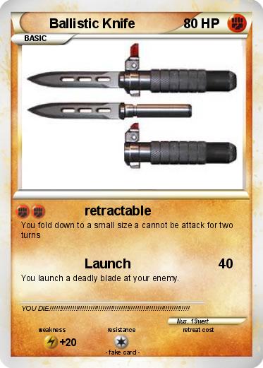 Pokemon Ballistic Knife