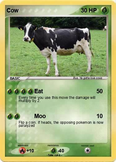 Pokemon Cow