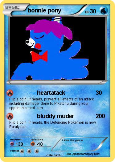 Pokemon bonnie pony