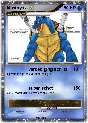 Pokemon blastoys