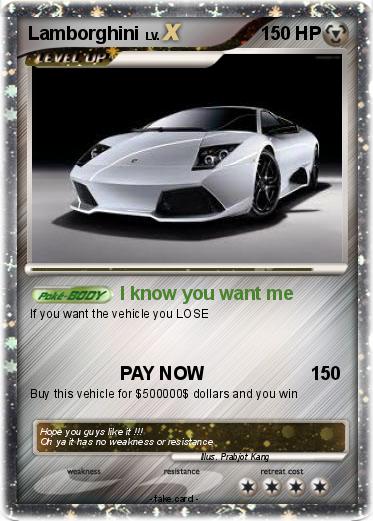 Pokemon Lamborghini