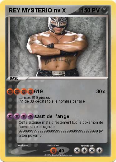 Pokemon REY MYSTERIO nv X