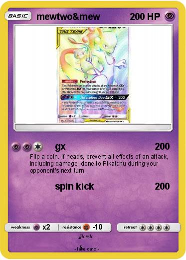 Pokemon mewtwo&mew