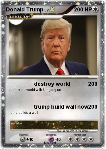 Pokemon Donald Trump