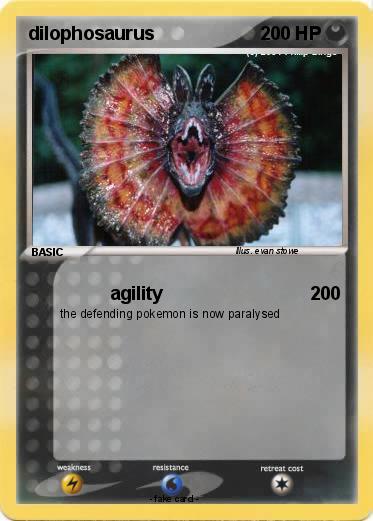 Pokemon dilophosaurus