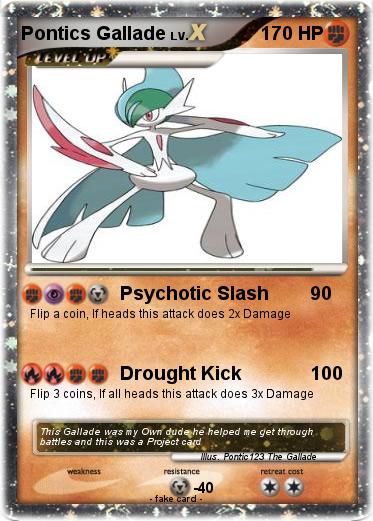 Pokemon Pontics Gallade