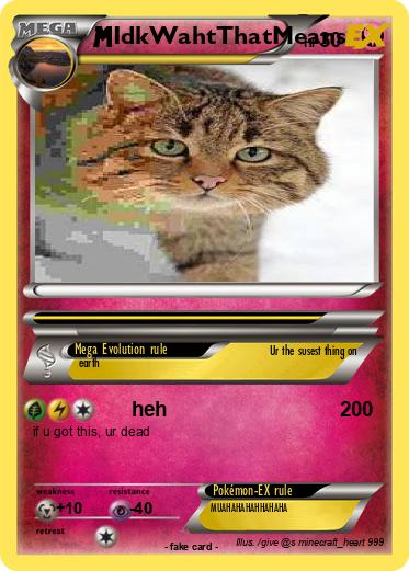 Pokemon IdkWahtThatMeans