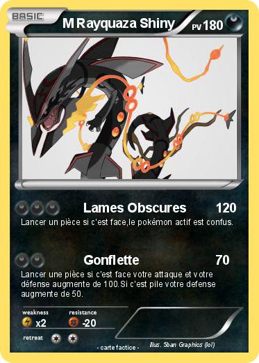 Pokemon M Rayquaza Shiny