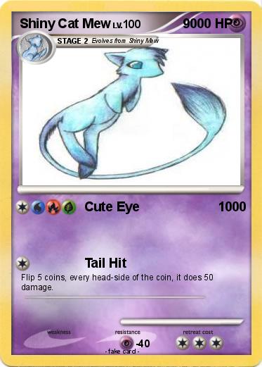 Pokemon Shiny Cat Mew