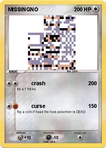 Pokemon MISSINGNO