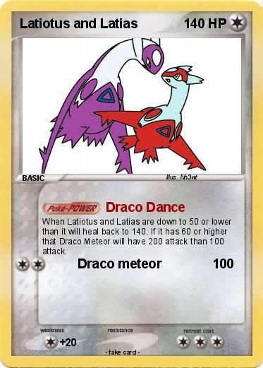 Pokemon Latiotus and Latias