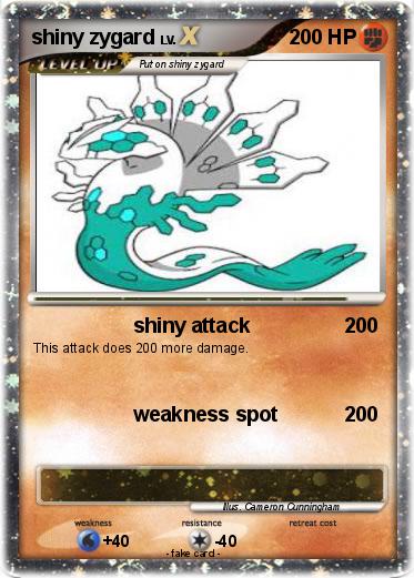 Pokemon shiny zygard