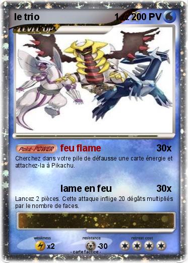 Pokemon le trio                             1