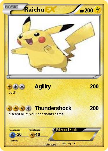 Pokemon Raichu