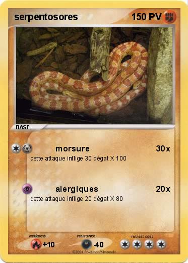 Pokemon serpentosores