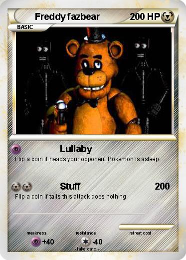 Pokemon Freddy fazbear