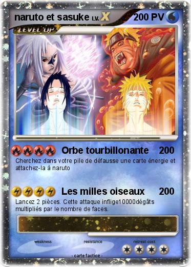 Pokemon naruto et sasuke