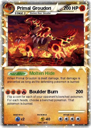 Pokemon Primal Groudon