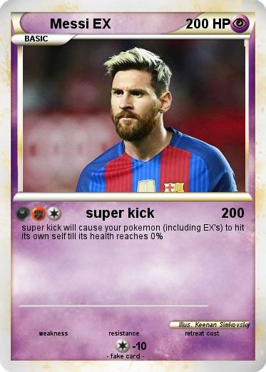 Pokemon Messi EX