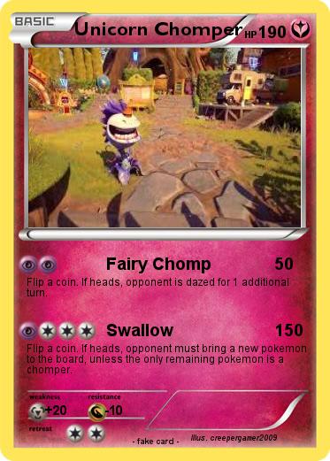 Pokemon Unicorn Chomper