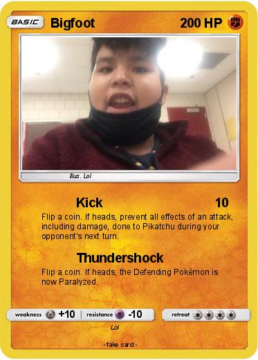 Pokemon Bigfoot
