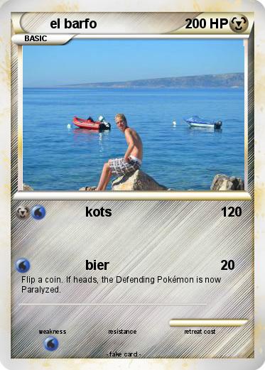 Pokemon el barfo