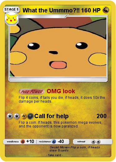 Pokemon What the Ummmo?!!