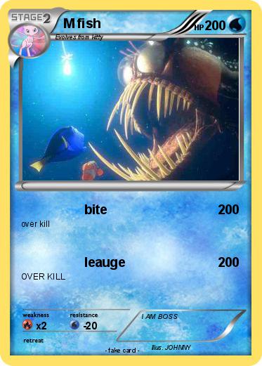 Pokemon M fish