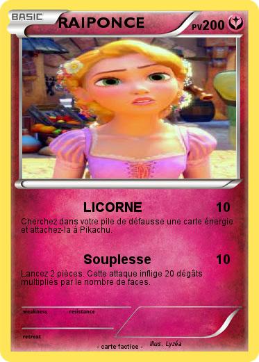 Pokemon RAIPONCE