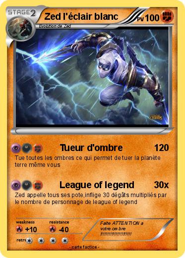 Pokemon Zed l'éclair blanc