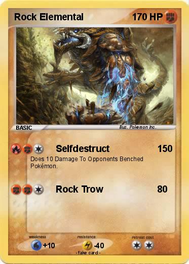 Pokemon Rock Elemental