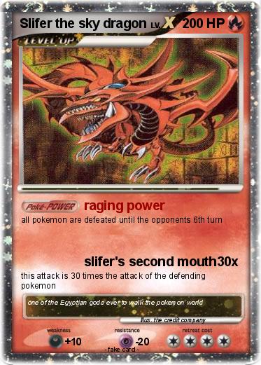 Pokemon Slifer the sky dragon