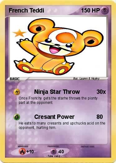 Pokemon French Teddi