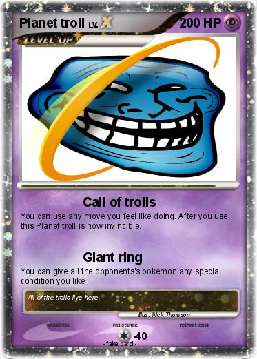 Pokemon Planet troll