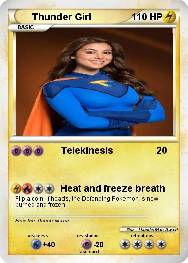 Pokemon Thunder Girl