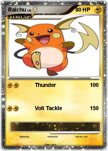 Pokemon Raichu