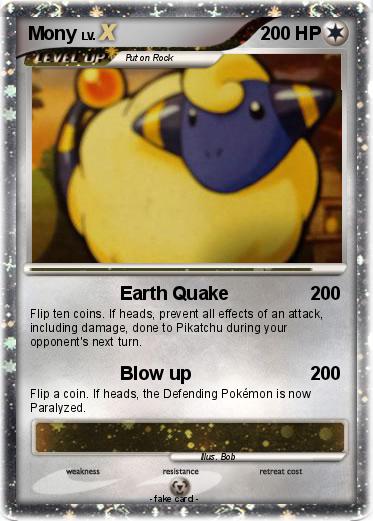 Pokemon Mony
