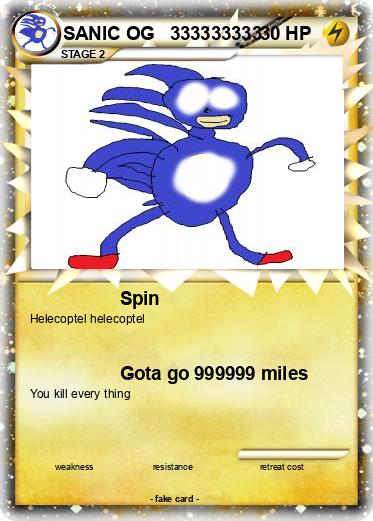 Pokemon SANIC OG   333333333