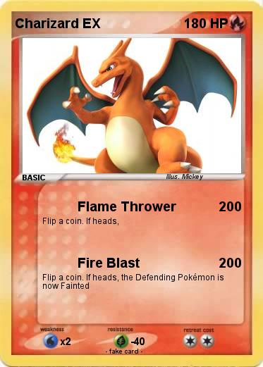 Pokemon Charizard EX