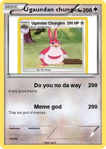 Pokemon Ugaundan chungus