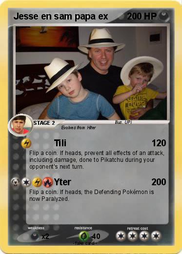 Pokemon Jesse en sam papa ex
