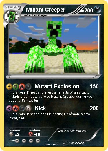 Pokemon Mutant Creeper