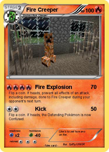 Pokemon Fire Creeper