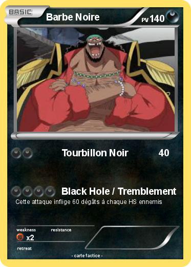 Pokemon Barbe Noire