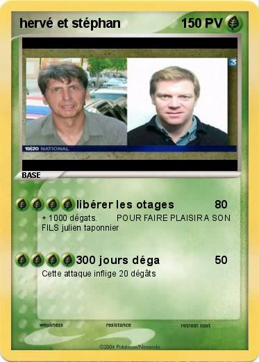 Pokemon hervé et stéphan