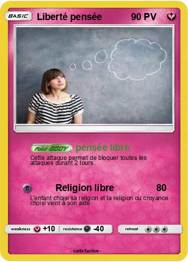 Pokemon Liberté pensée