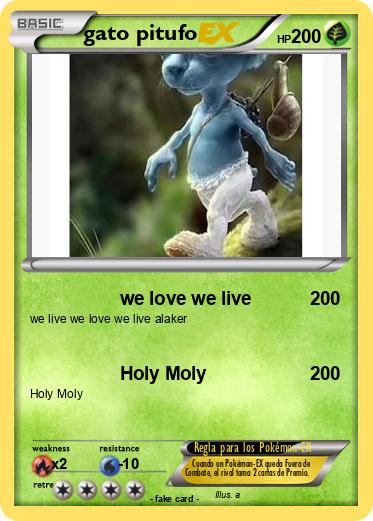 Pokemon gato pitufo