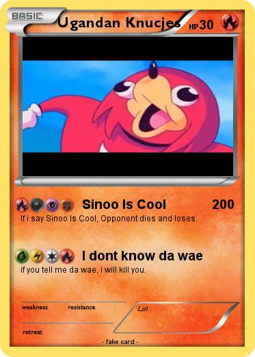Pokemon Ugandan Knucjes